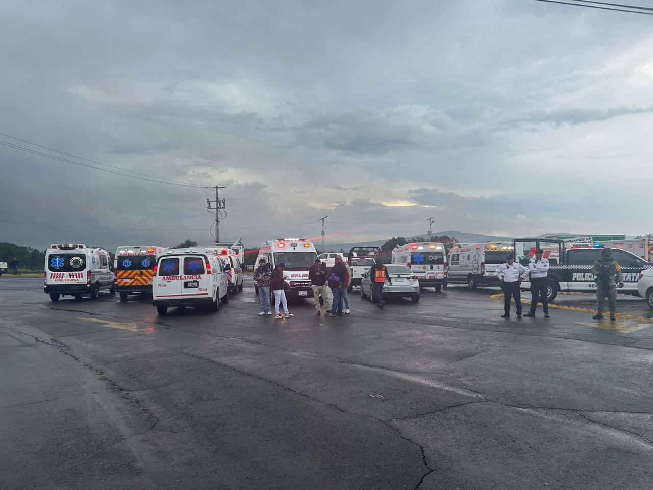 Controlado al 95% incendio en una fabrica en Ciudad Industrial Xicohténcatl III, de Tlaxco